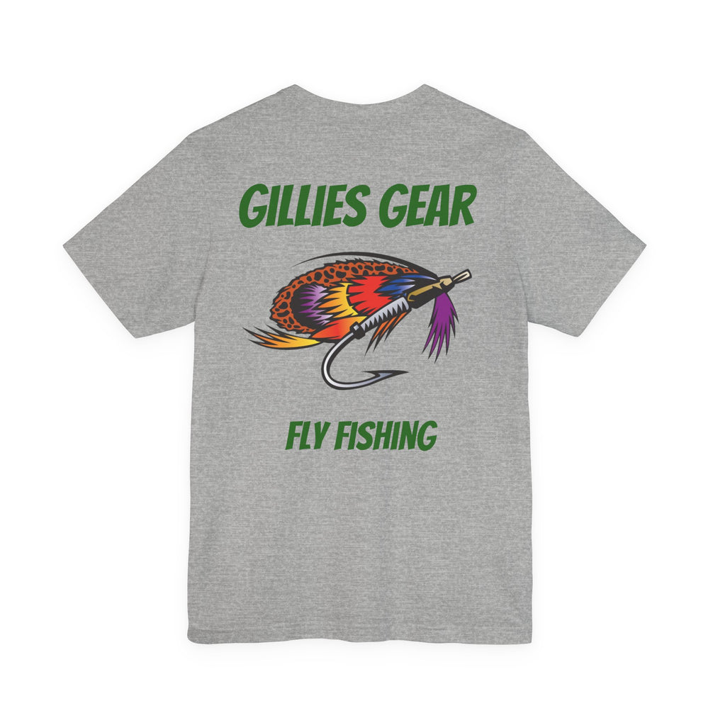 Trout Fly Fishing Tee — Gillies Gear Graphic Fishing T‑Shirt