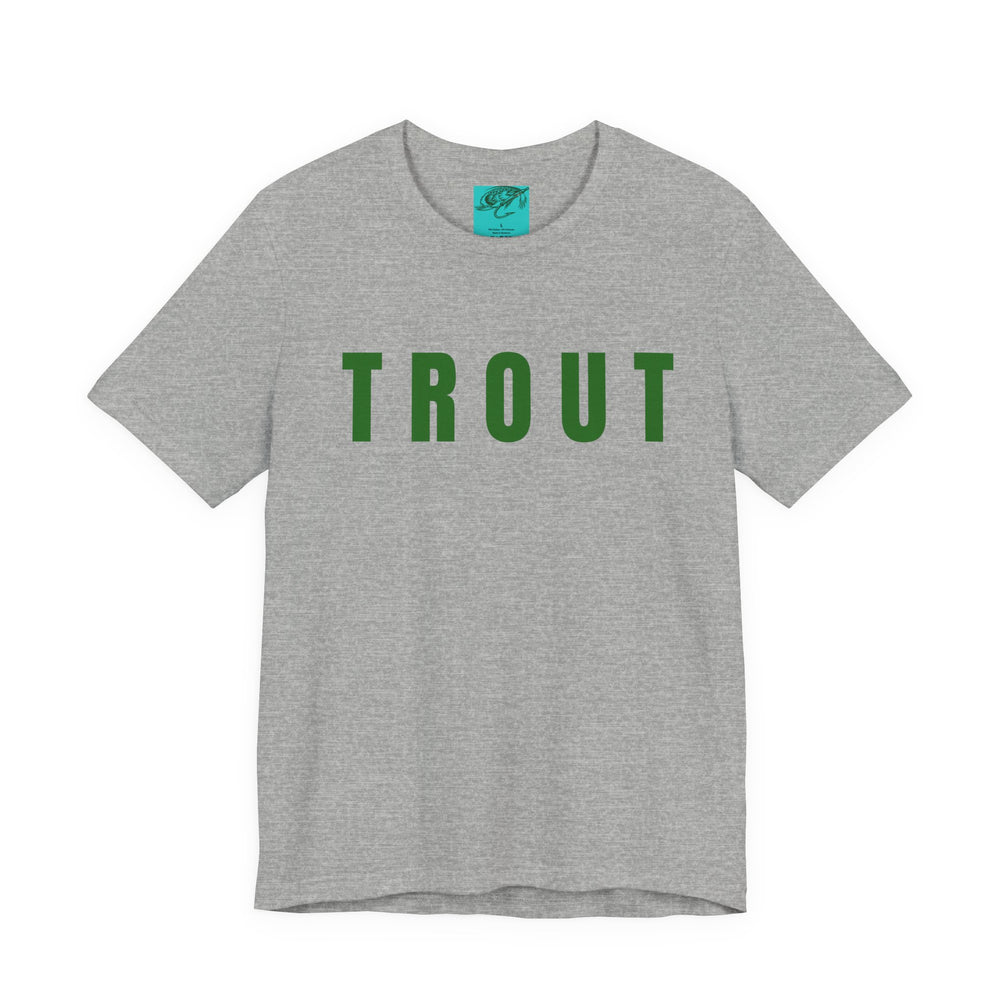 Trout Fly Fishing Tee — Gillies Gear Graphic Fishing T‑Shirt