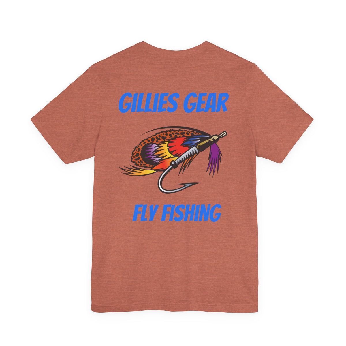 Trout Fly Fishing Tee — Gillies Gear Graphic Fishing T‑Shirt