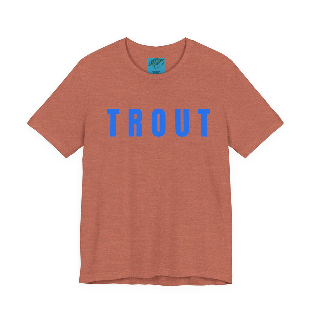 Trout Fly Fishing Tee — Gillies Gear Graphic Fishing T‑Shirt