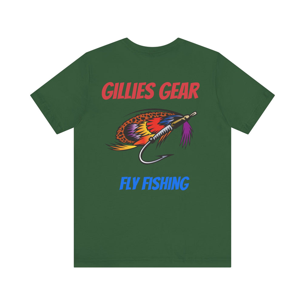 Trout Fly Fishing Tee — Gillies Gear Graphic Fishing T‑Shirt