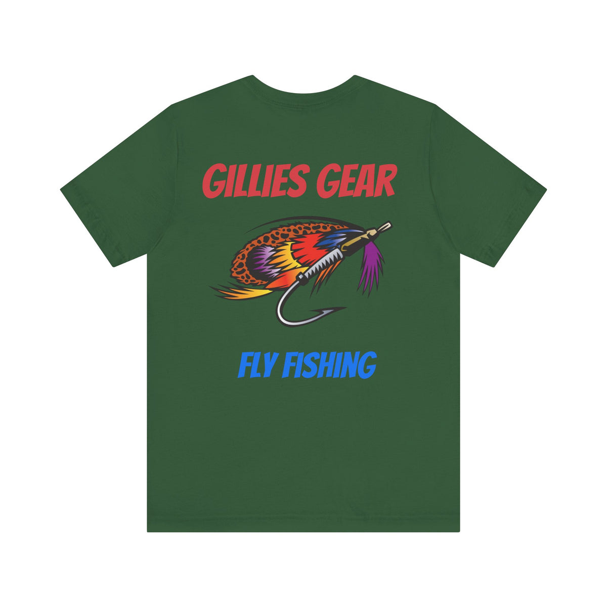 Trout Fly Fishing Tee — Gillies Gear Graphic Fishing T‑Shirt