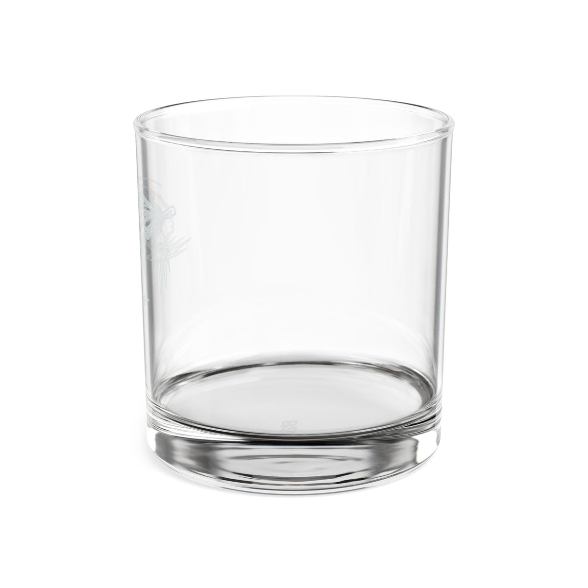 Engraved Whiskey Glass 10.5oz — Fly Fishing Lure Design