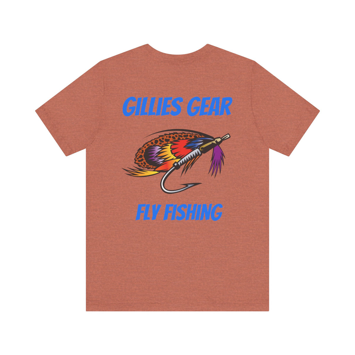 Trout Fly Fishing Tee — Gillies Gear Graphic Fishing T‑Shirt