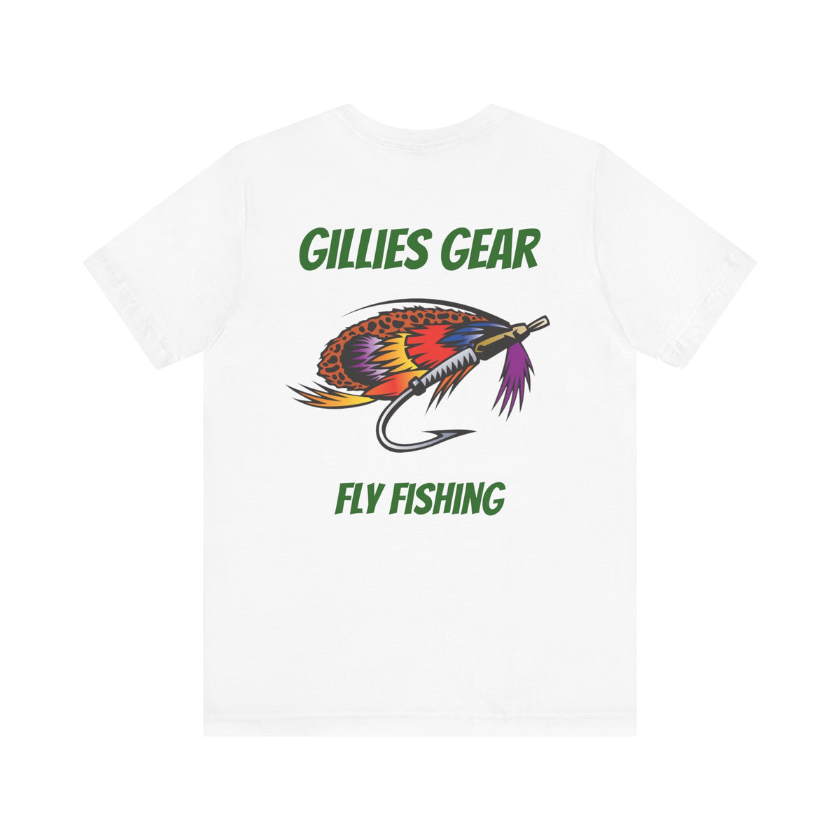 Trout Fly Fishing Tee — Gillies Gear Graphic Fishing T‑Shirt