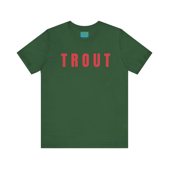 Trout Fly Fishing Tee — Gillies Gear Graphic Fishing T‑Shirt