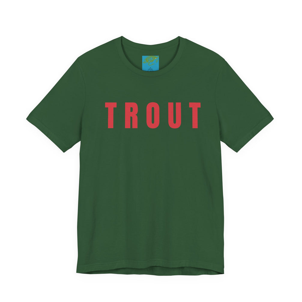 Trout Fly Fishing Tee — Gillies Gear Graphic Fishing T‑Shirt