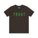 Trout Fly Fishing Tee — Gillies Gear Graphic Fishing T‑Shirt