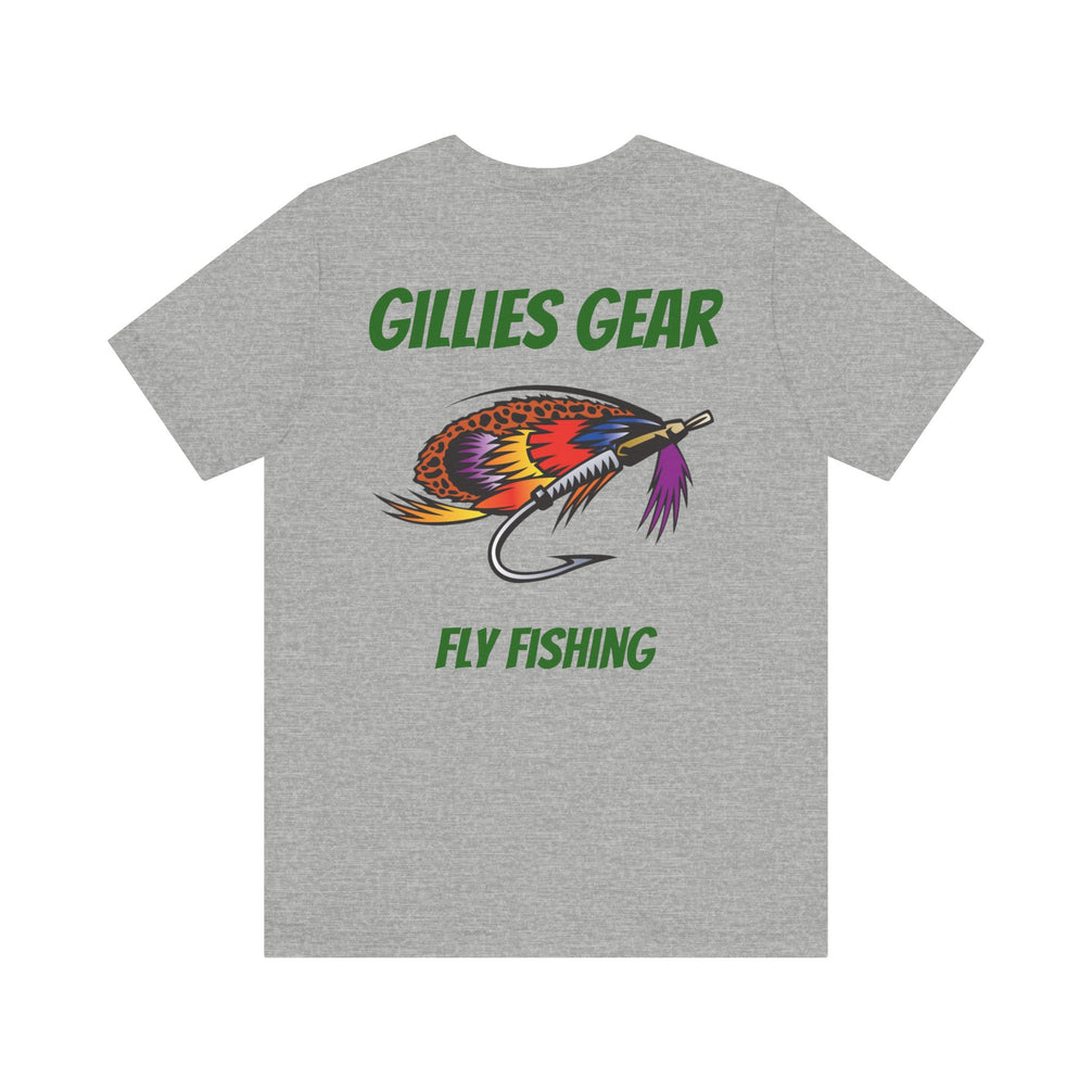 Trout Fly Fishing Tee — Gillies Gear Graphic Fishing T‑Shirt