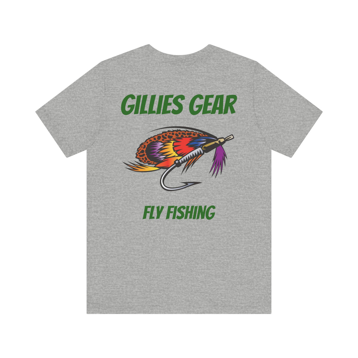 Trout Fly Fishing Tee — Gillies Gear Graphic Fishing T‑Shirt