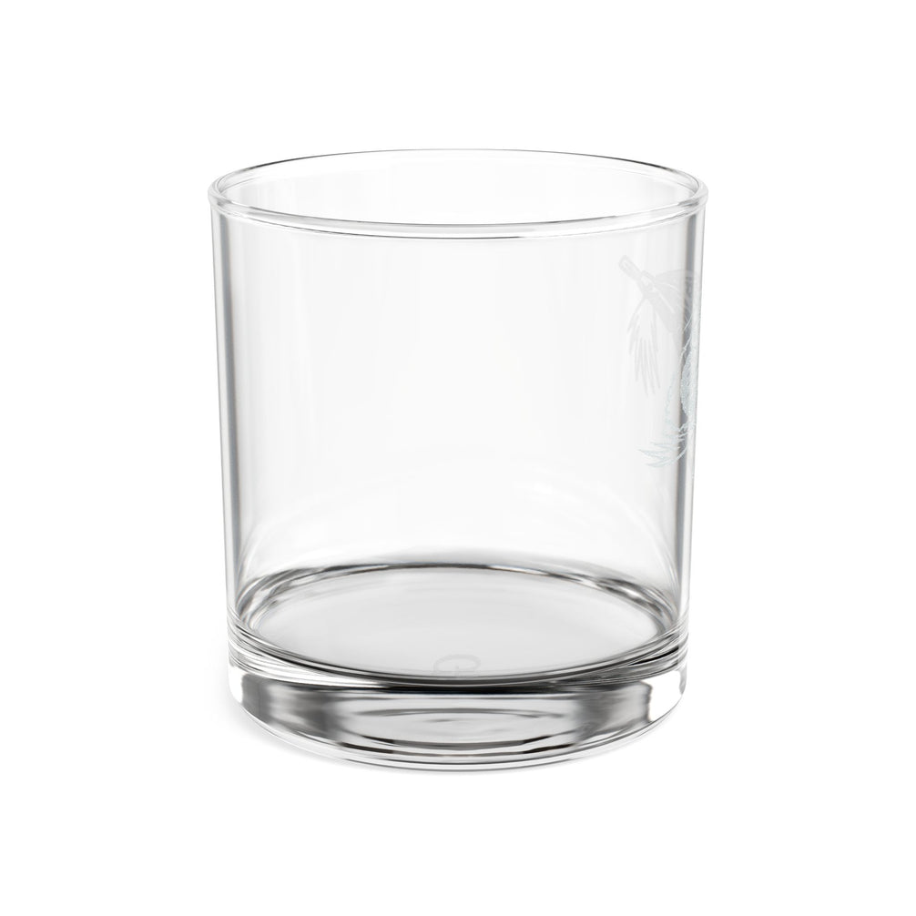 Engraved Whiskey Glass 10.5oz — Fly Fishing Lure Design