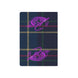 Tartan Fly Fishing Poker Playing Cards — Purple Flies on Plaid Back, Casino-Quality Deck