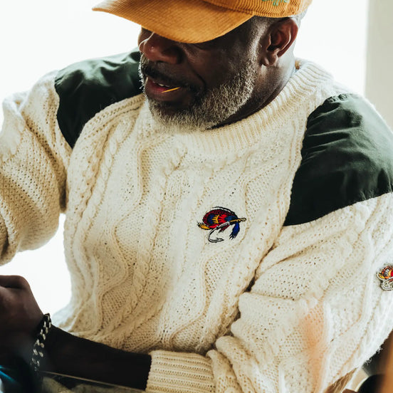 LIMITED EDITION: THE RIVER MOY FISHERMAN'S SWEATER