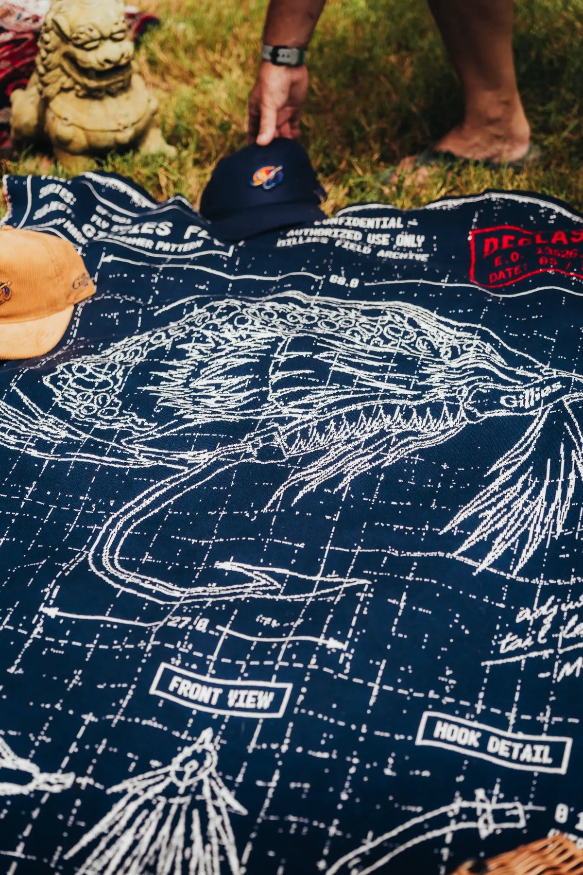 THE WATERS BETWEEN SPORTING BLANKET 64