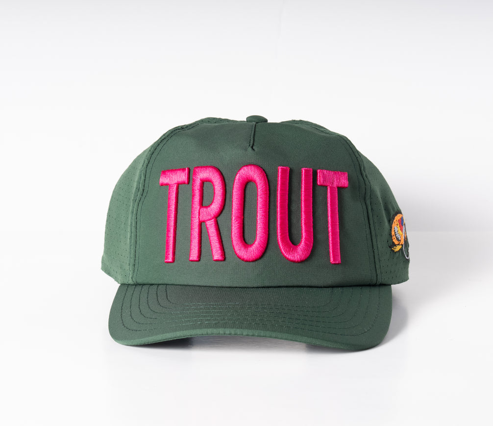 Trout - Hunter Green Hat