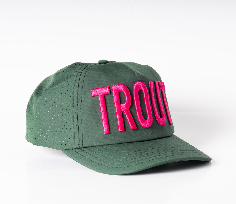 Trout - Hunter Green Hat