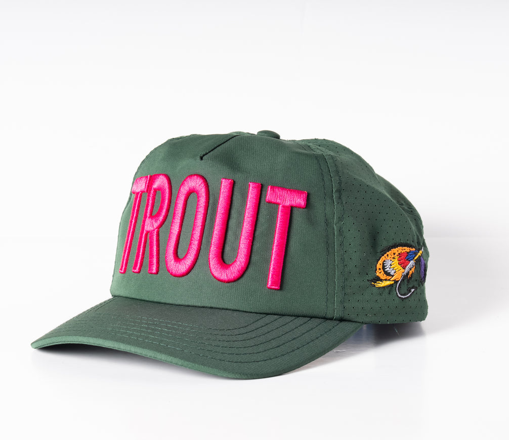 Trout - Hunter Green Hat