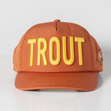 Trout - Brunt Orange Hat