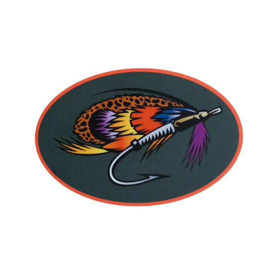 Green Gillies Fly Sticker